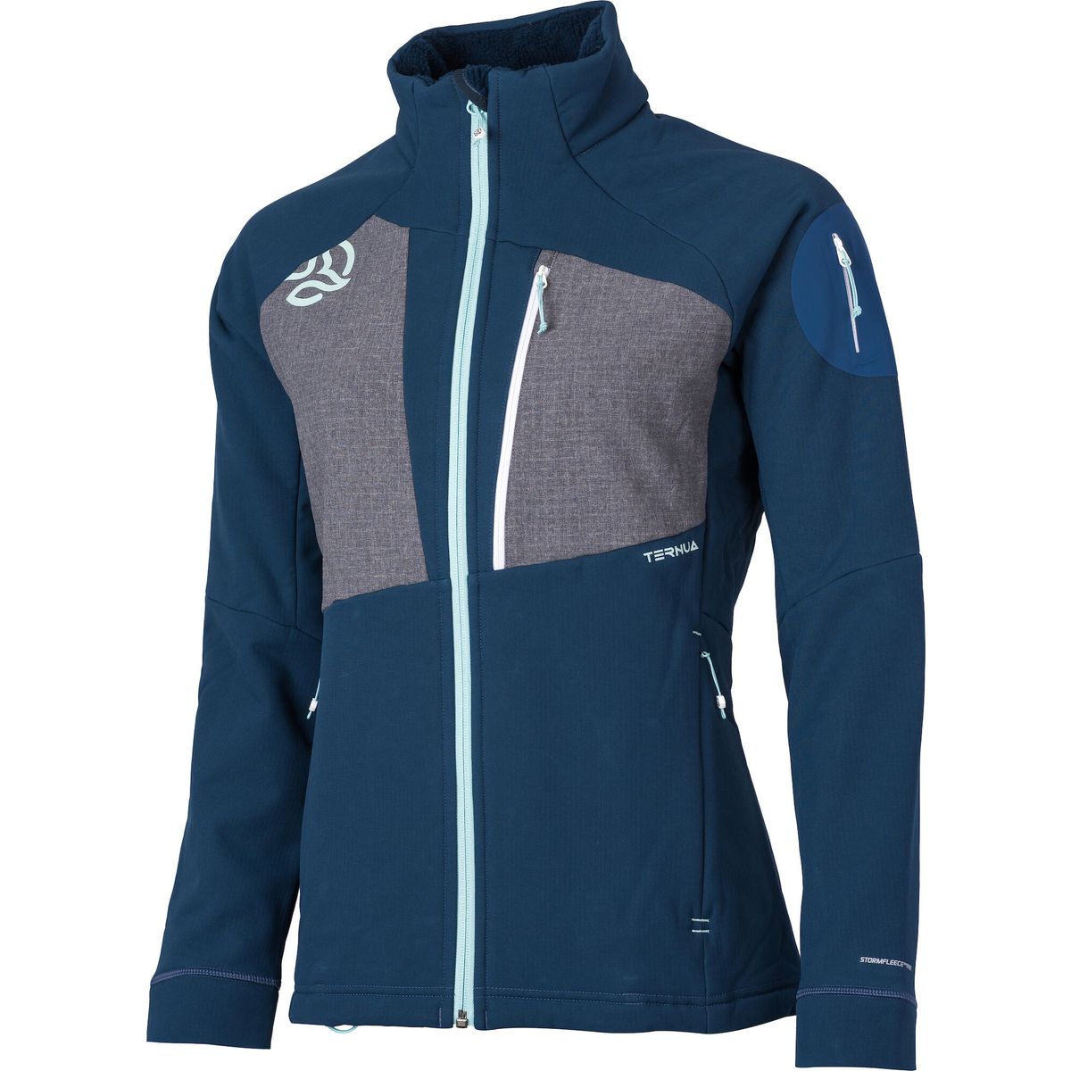 Ternua Chaqueta Krikka Hard Jacket W f-blue wing teal (5938) S 1643485-5938-S