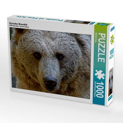 CALVENDO Puzzle Syrischer Braunbär | 1000 Teile Lege-Größe 64x48cm Foto-Puzzle für glückliche Stunden
