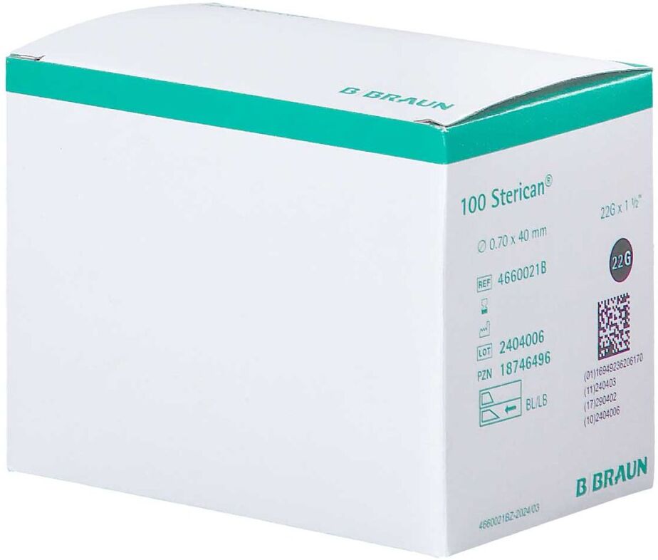 Sterican Einmalkanüle 22 Gx40 Mm