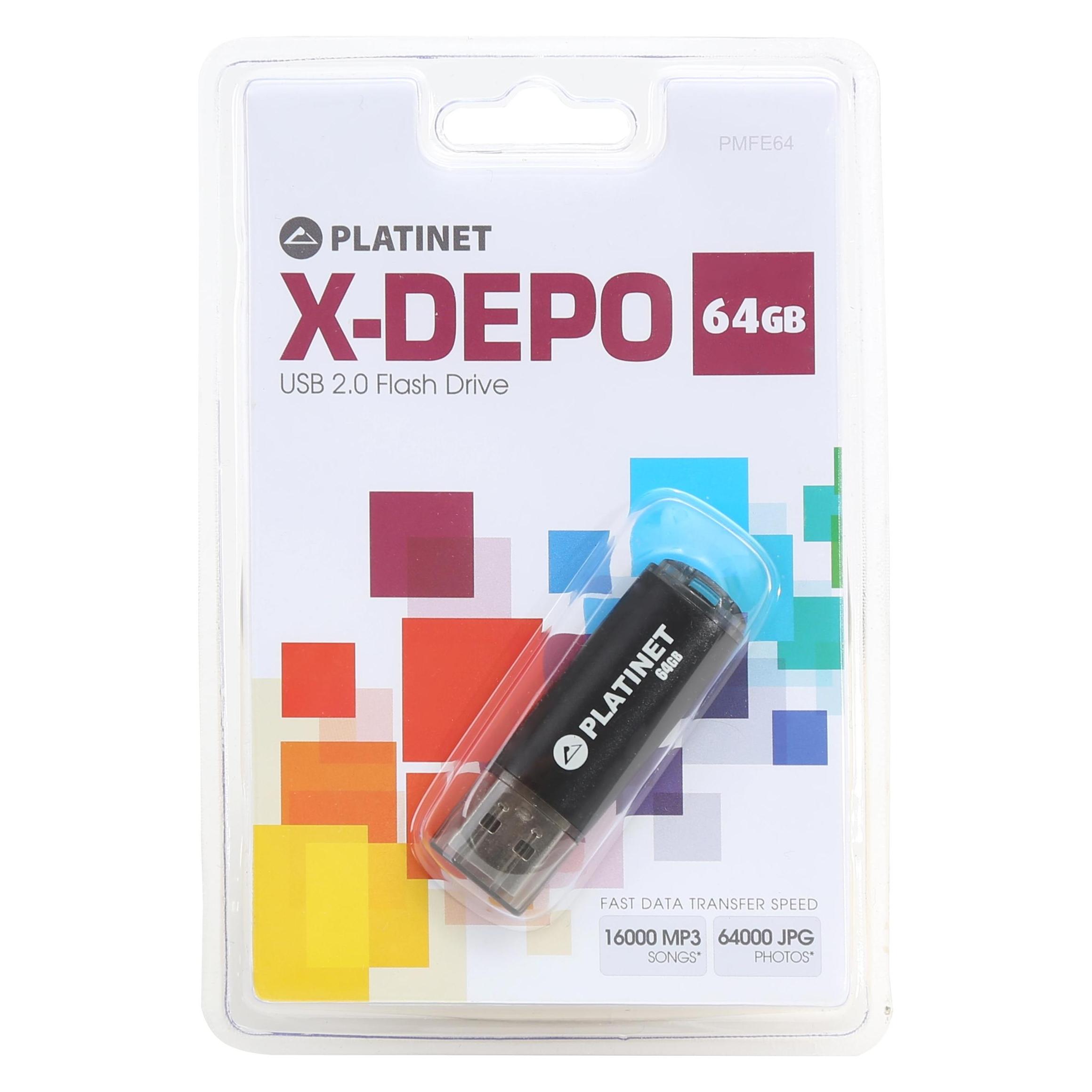 Platinet PMFE64 (64 GB, USB-A) (PMFE64)