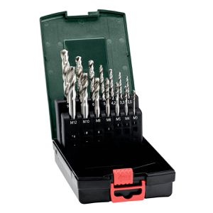 Metabo Gewindeschneider 627114000, Set, HSS-G, 14-teilig, für Innengewinde, M3 - M12