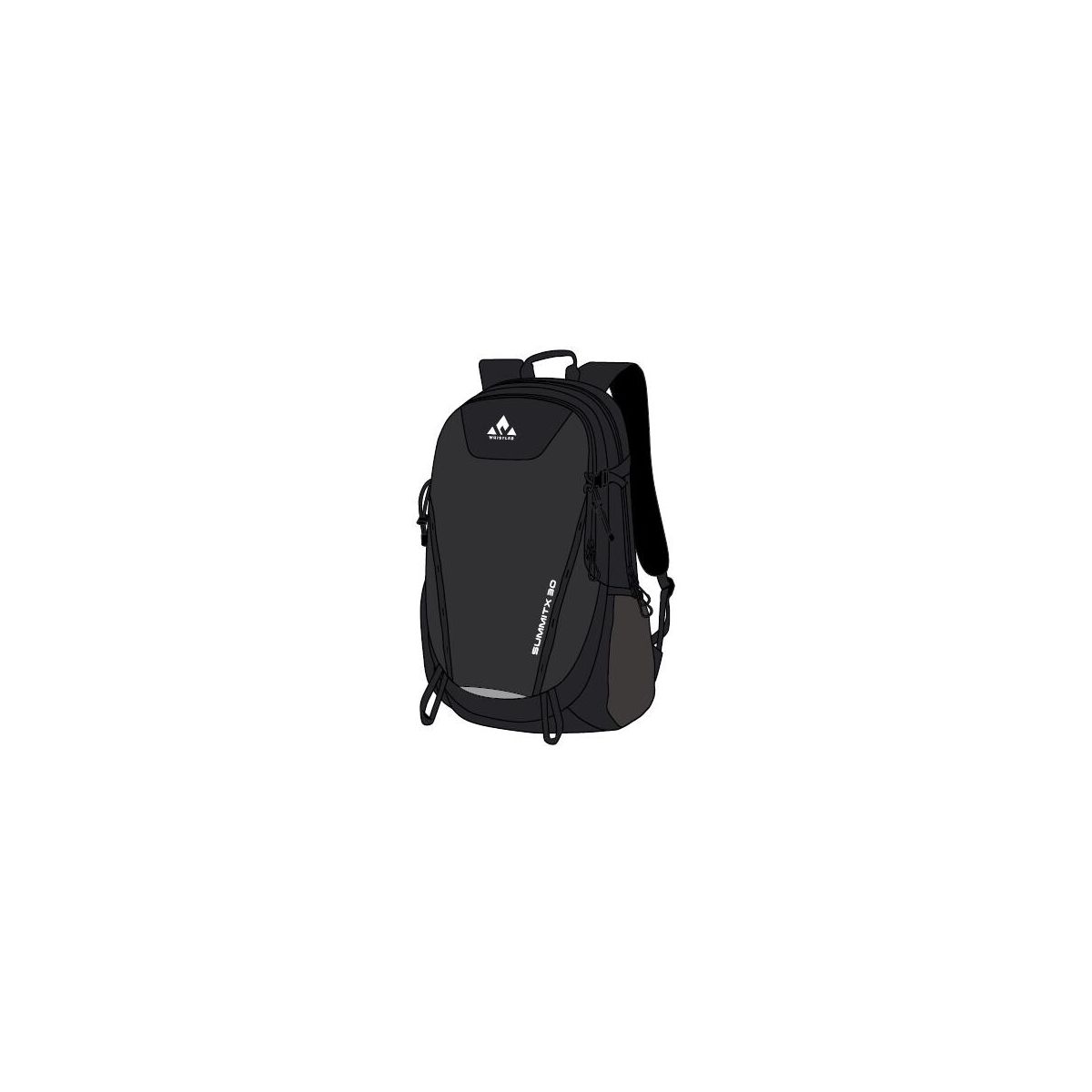 Whistler Summitx 30L Backpack black beauty (1092) One Size W264069-1092-One Size