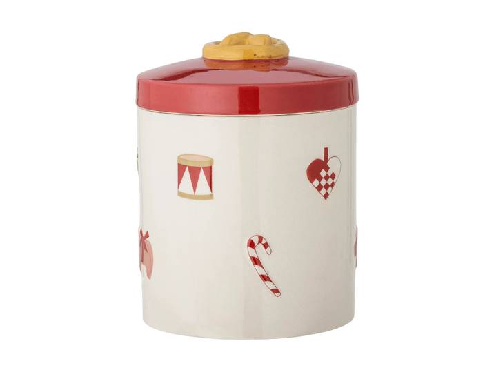 Bloomingville Yule voorraadpot Nature, 2,3 l