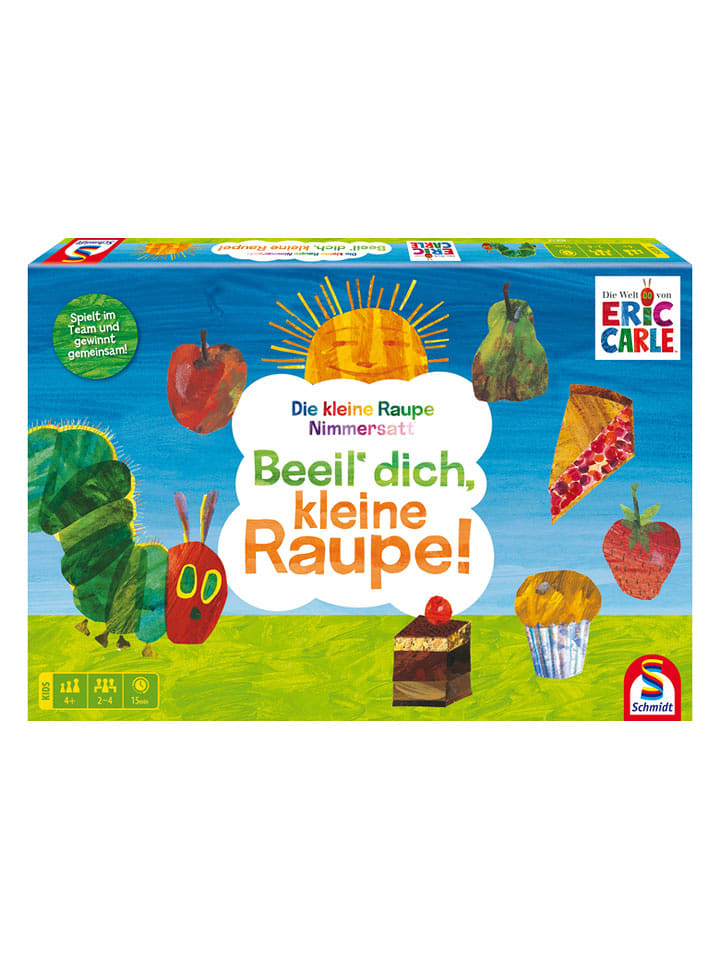 Schmidt Spiele Kinderspiel "Die kleine Raupe Nimmersatt, Beeil dich, kleine Raupe!"-ab 4 Jahren - onesize