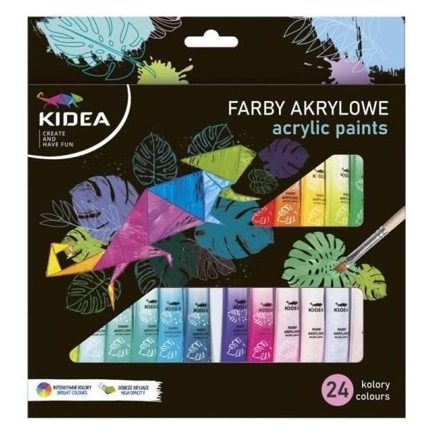Derform Acrylfarben 24 Kidea-Farben (DERF.FAA24KA)