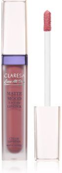 Claresa Care All Day Matte Mood Liquid Lipstick batom líquido com efeito mate tom 05 Confidence 7 ml. Care All Day Matte Mood Liquid Lipstick