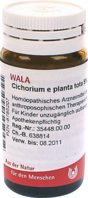 WALA Heilmittel GmbH CICHORIUM E planta tota 5% Globuli 20 g 08785207