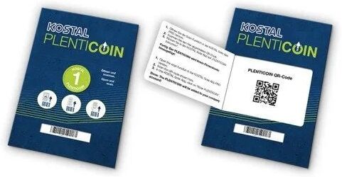 KOSTAL 12188436 PLENTICOIN Karte DE, Der *0% MwSt. gem. §12 Abs. 3 UStG
