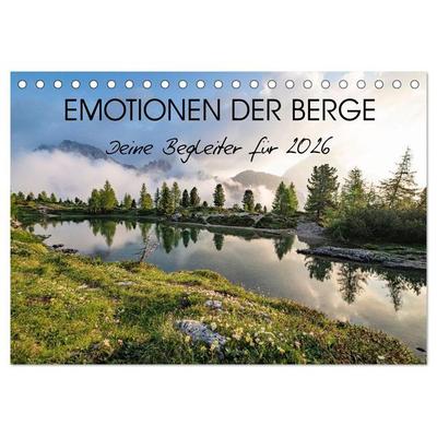 Emotionen der Berge (Tischkalender 2026 DIN A5 quer), CALVENDO Monatskalender