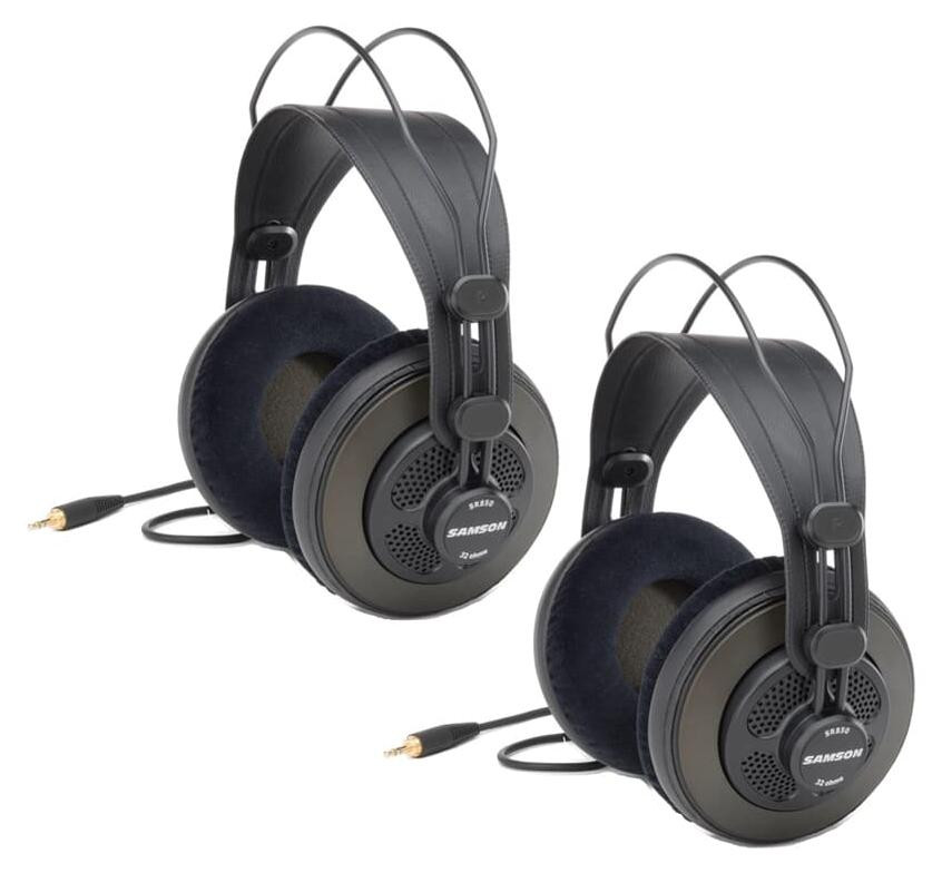 Samson SR850P Hoofdtelefoon met kabel, Zwart