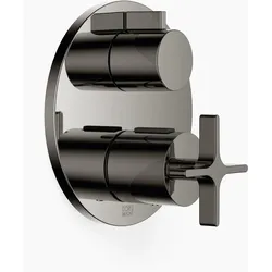 Dornbracht VAIA UP-Thermostat mit Einweg-Mengenregulierung, 36425809-19, Farbe: Dark Chrome