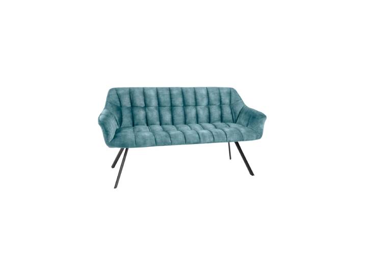 Design Sitzbank „Papillo“ Samt Petrol Invicta Interiors