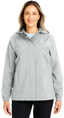 HUK H640027 Women's Storm Rain Jacket in Harbor Mist size XS   Polyester