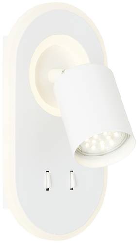 Brilliant Kimon G99556/05 LED-Wandstrahler GU10 Weiß