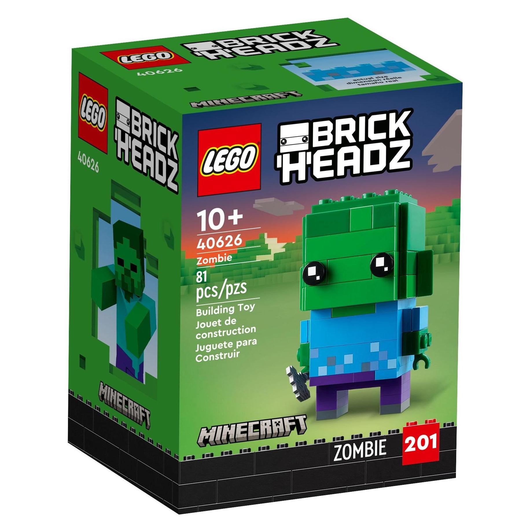 LEGO BrickHeadz End-Of-Live Set Zombie - 40626 NEU! Teile 81x (40626)