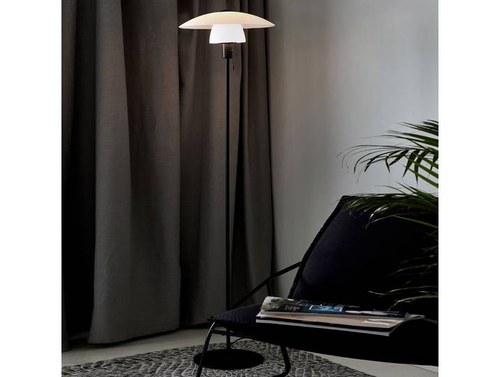 Verona Lampadaire Opal - Nordlux - Salon / séjour - Moderne - Métal - Avec abat-jour