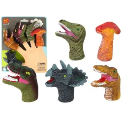 Fingerpuppen Dinosaurier Bunt 5 Stück
