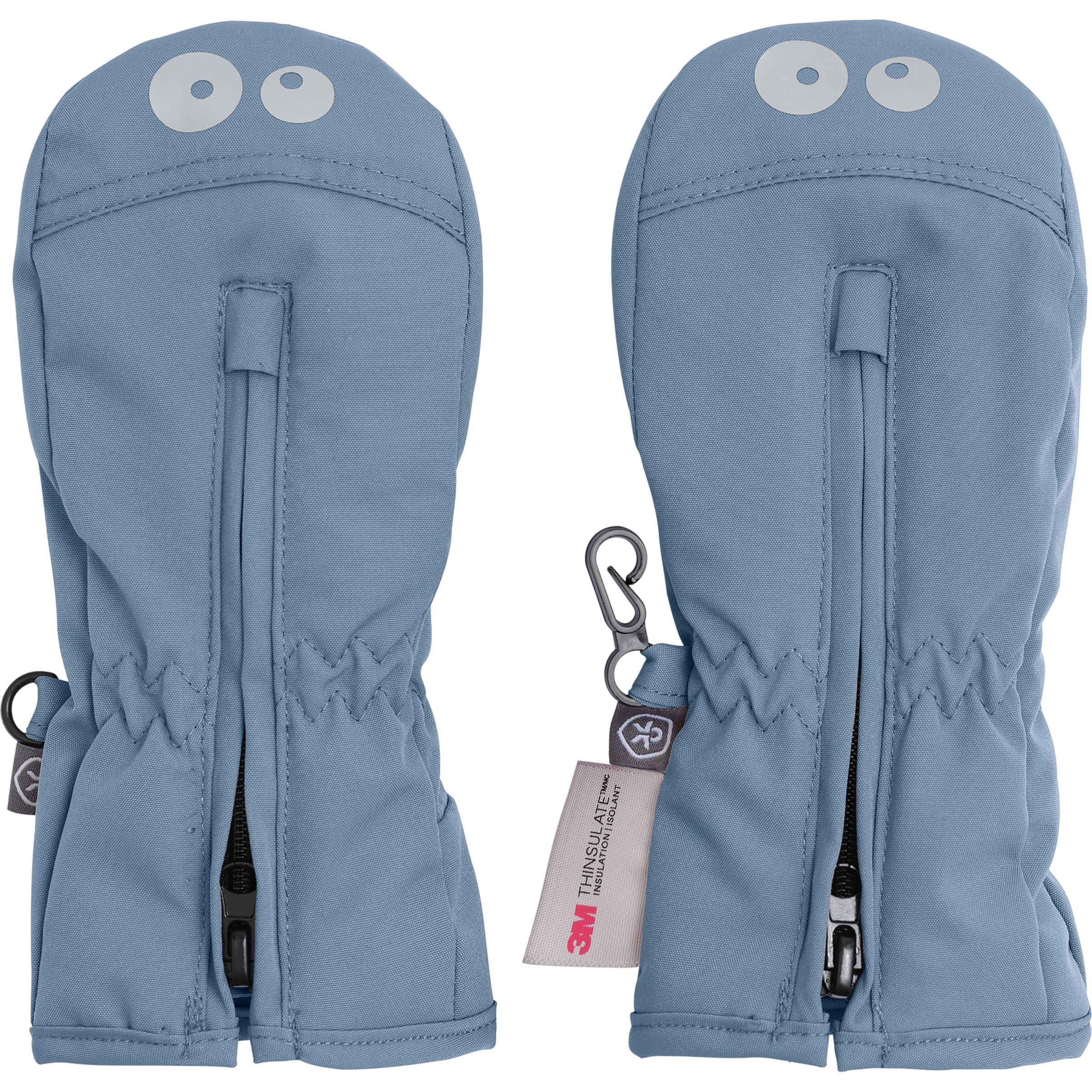 Color Kids Zipper Kinder Skihandschuhe blau Größe 1-2 Jahre Lifestyle | Skifahren Wasserdicht