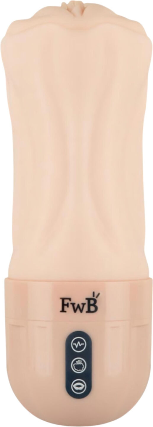 Friend with Benefits FWB - Lifelike Vibrating & Suction Personal Pleasure Device (Natural)