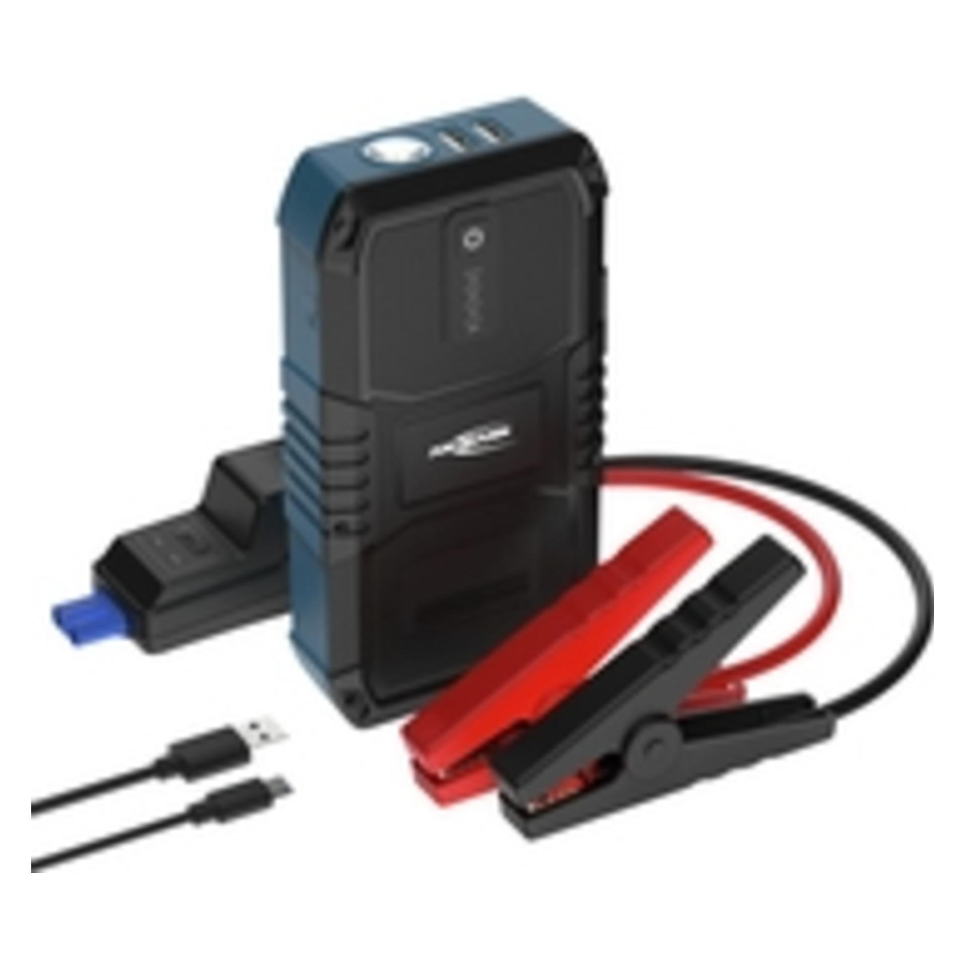 Ansmann Jump Starter 10.0 m. Powerbank+Taschenlampenfunktion (1500 A, 2500 mAh) (1900-0129)