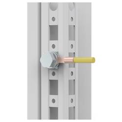 nVent HOFFMAN ECF06 (VE10) ECF06 (VE10) Erdungsverbindung (L x B x H) 381 x 381 x 13 mm 10 St. Piece