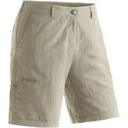 Maier Sports, Damen, Outdoorhose, Nidda Shorts (34), Beige