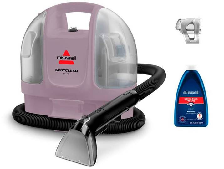 BISSELL Wasch-Sauger SpotClean Mini , rosa, B:25cm H:31cm T:34cm, Mehrzwecksauger, Wasch-Sauger