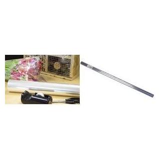 Kangaro Geschenkfolie, 25 my, unbedruckt, 500 mm x 100 m Transparentfolie, Blumenfolie auf Rolle (K-95950-100)