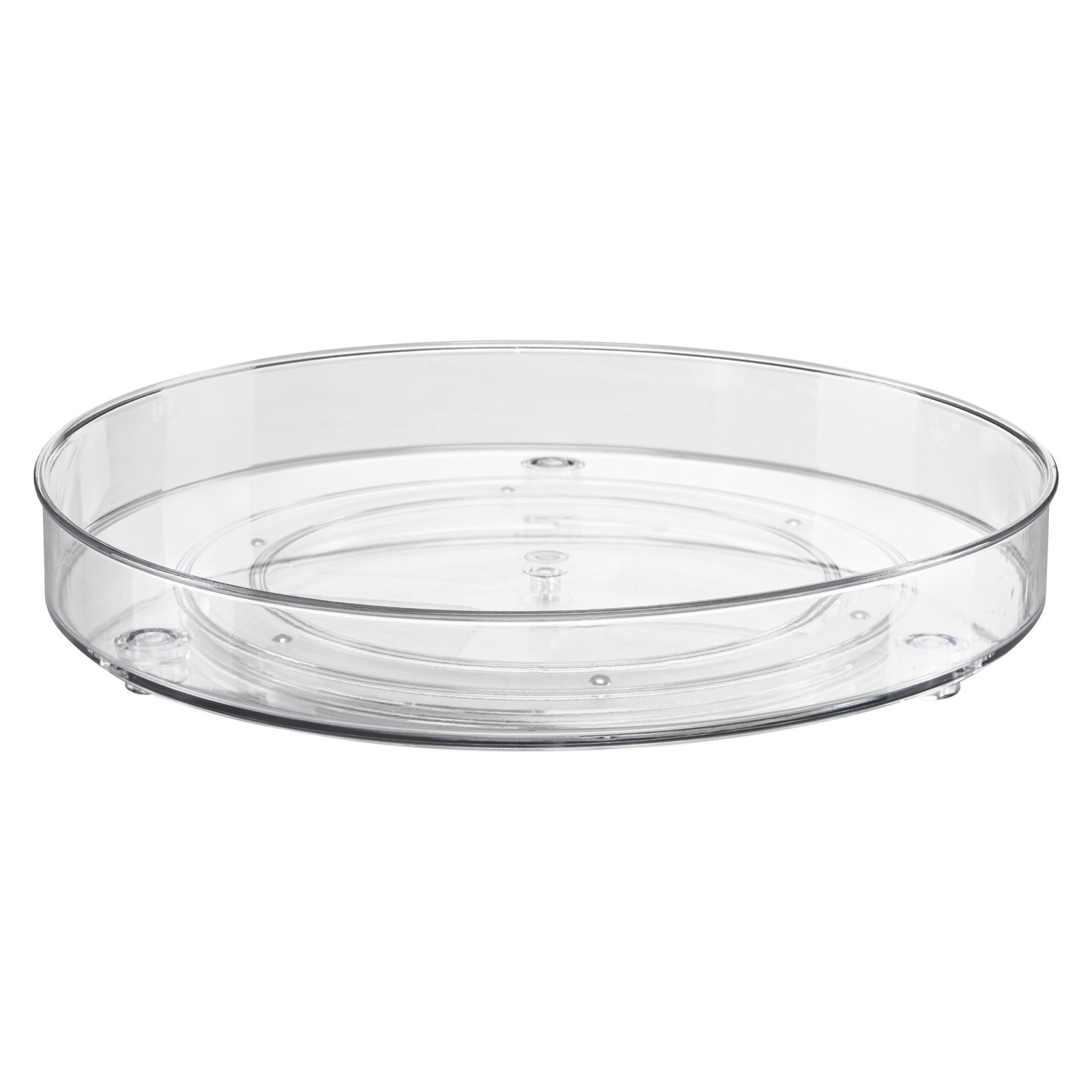 XIVADA Draaiplateau Suna Lazy Susan - Transparant - Diameter: 27 cm