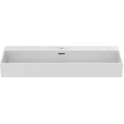 Ideal Standard Waschtisch Extra 1015 mm 1 Hahnloch, geschliffen weiß mit Ideal Plus