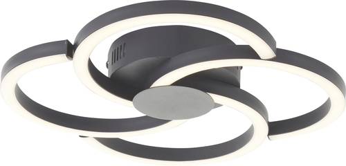 Brilliant G80660/06 Fico Deckenleuchte LED 22W Schwarz
