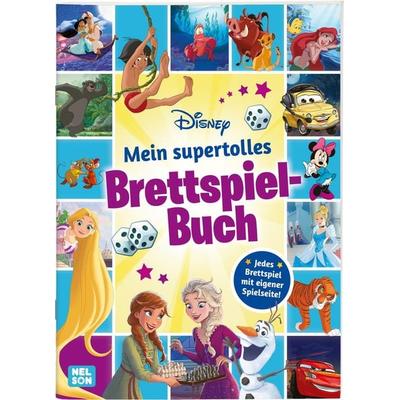 Disney Kreative Beschäftigung: Mein supertolles Brettspiel-Buch, Taschenbuch von , Nelson, 978-3-8451-2357-8