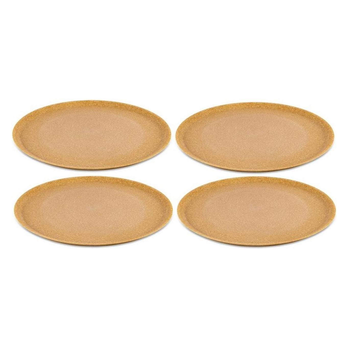 Koziol Speiseteller Connect 25.5 cm, 4 Stück, Beige (4x, 25.50 cm) (7101702)