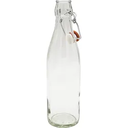 Flasche mit Bügelverschluss, Inhalt: 0,50 Liter, Höhe: 250 mm, ø: 69 mm