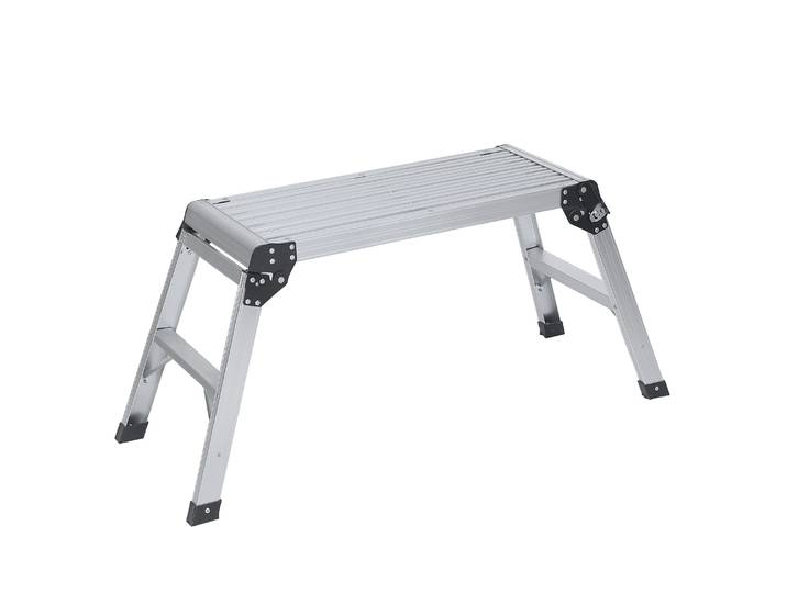 Arbeitsplattform Aluminium klappbar 75 x 30 cm silber