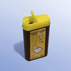 Abwurfbehälter Sharpsafe Exchange 0,2 Ltr., 5. Generation UK = 100 Stck.