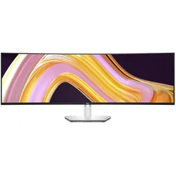 Dell UltraSharp U4924DW (5120 x 1440 Pixel, 49"), Monitor, Schwarz, Silber