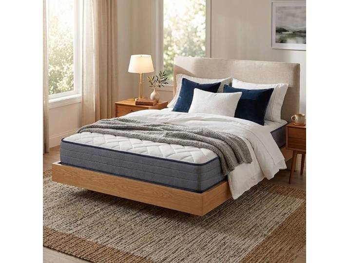 Matelas Soma réversible King size 180x200x20cm en mousse viscoélastique mémoire de forme haute densité confort supérieur-VISIODIRECT