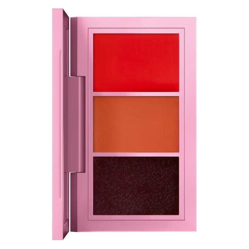 Mac Knives MAC, From Harris With Love, Lip Palette, Roman Revelation: Bright Orange (M (Bright Orange (Matte), Deep Purple (Amplified), Helles Orange (Matt), Tiefes Lila (Verstärkt), Warm Nude (Amplified), Warmes Nude (Verstärkt)) (PROD86394)