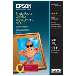 EPSON Photo Paper Glossy 10x15cm 10x15cm, 500 Blatt, 200g/m