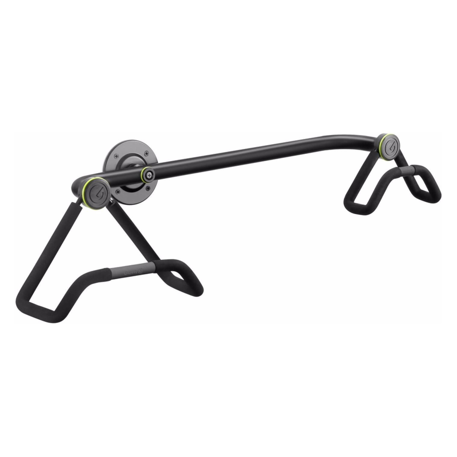 Gravity GS WMB 01 EB Display-Gitarrenwandhalter (Bass, E-Gitarre, Gitarre) (GGSWMB01EB)