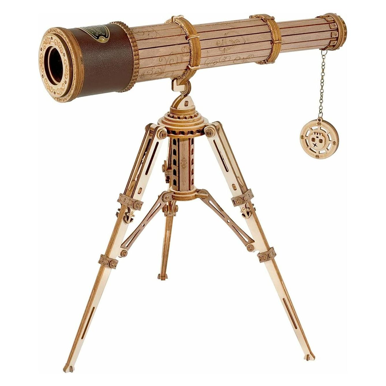 Rokr Seefahrer-Teleskop Holzbausatz (ST004)