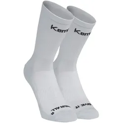 Kempa STMNT Heaven Hell Handballsocken silber grau/schwarz 31-35
