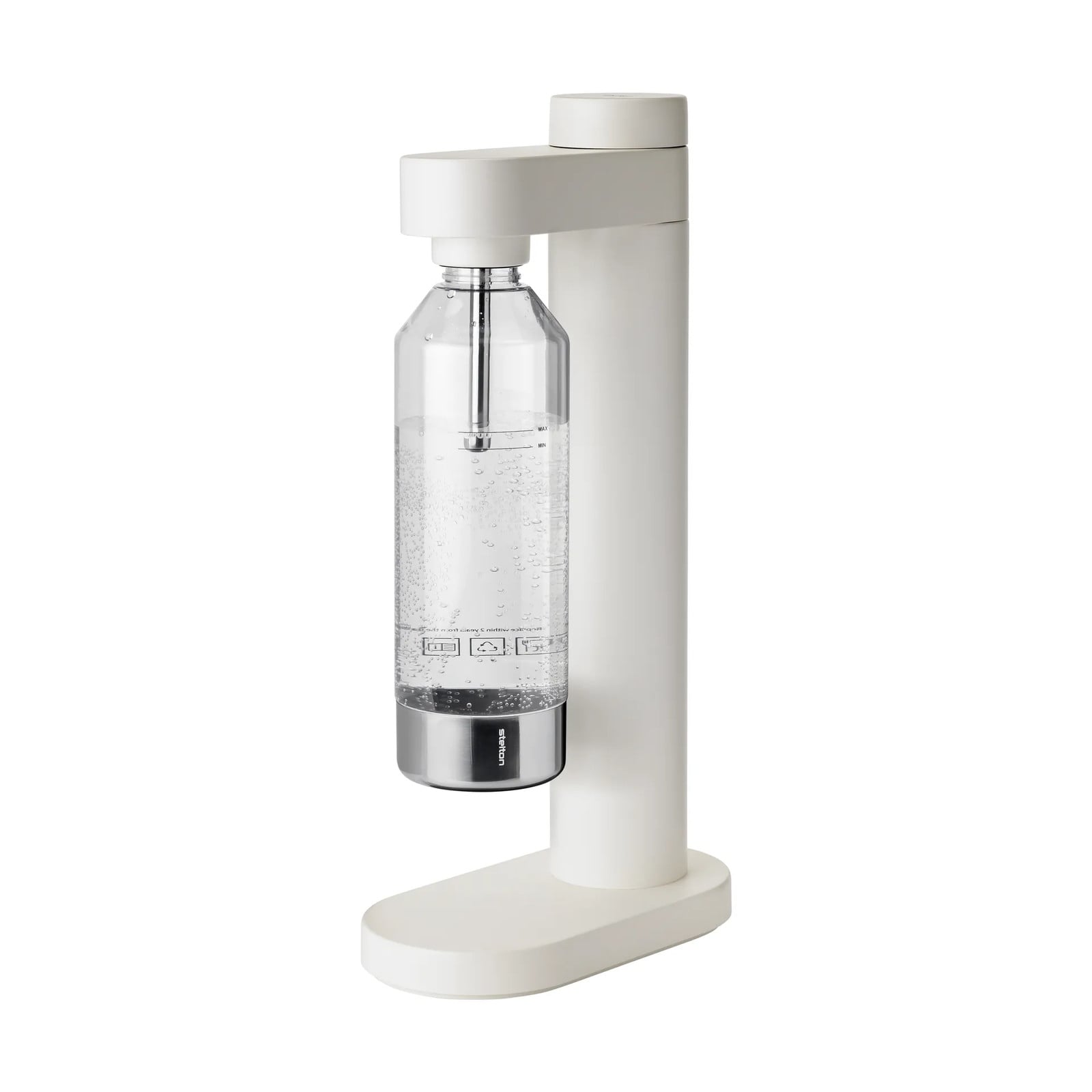 Stelton Brus bruiswatermachine Soft white