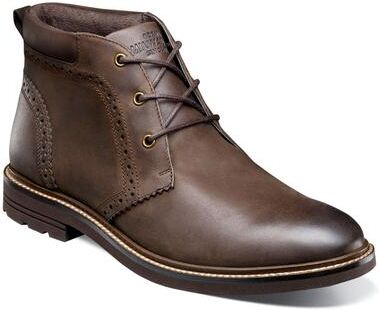 Nunn Bush Ozark II Plain Toe Chukka - Mens 12 Brown Boot W
