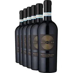 2024 Oroscuro Primitivo di Manduria im 6er-Vorratspaket