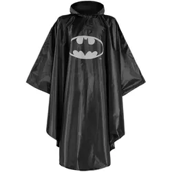 Kinder Regenmantel Baagl Regenmantel Batman Logo Größe: M /  schwarz