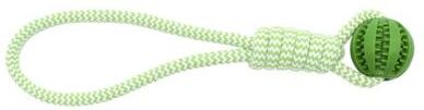 Inspire Essentials Rubber Dog Chew Ball Toy For Teeth Cleaning And Training 11 9cm