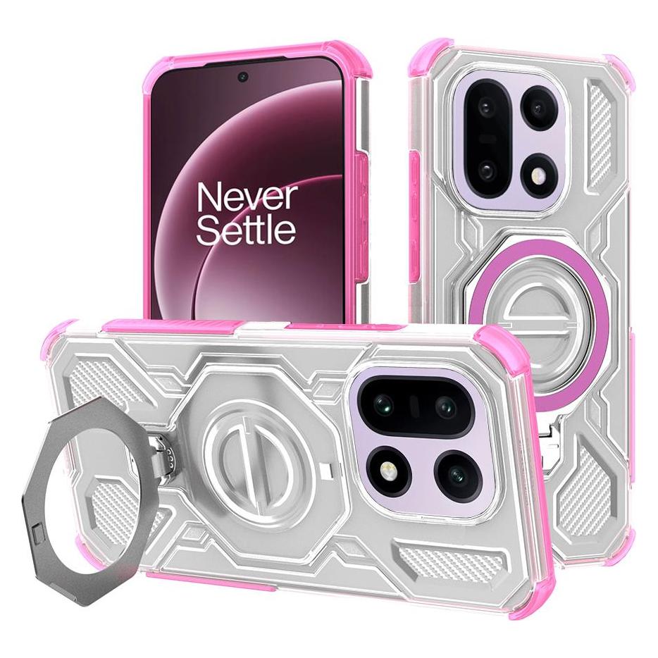 Techsuit - Carbon Shield PRO - OnePlus 15 - Pink Transparent (OnePlus 15) (65403568)