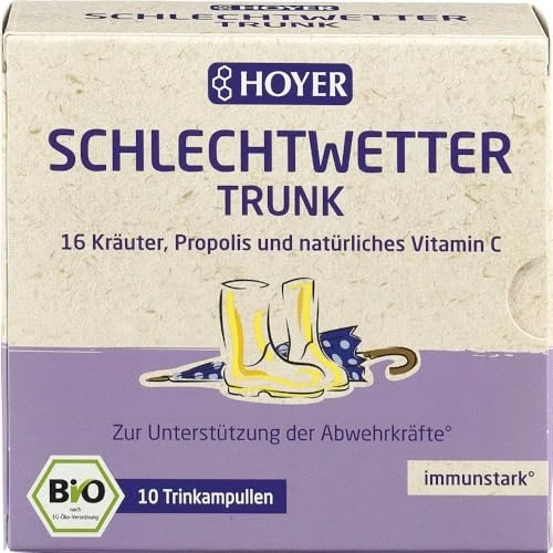 Hoyer Schlechtwetter Trunk Bio 10x10 ml Trinkampullen